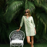 Mariah Tunic Dress - Spruce Boldrum Paisley