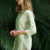 Mariah Tunic Dress - Spruce Boldrum Paisley