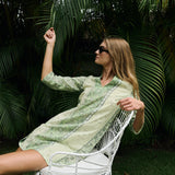Mariah Tunic Dress - Spruce Boldrum Paisley