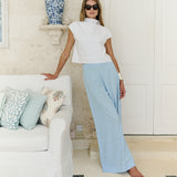 Ivy Pant Linen - Chambray