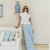 Ivy Pant Linen - Chambray