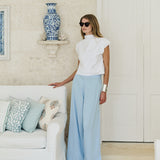 Ivy Pant Linen - Chambray
