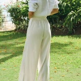 Halsey Linen Shirt - Blanc
