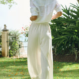Halsey Linen Shirt - Blanc