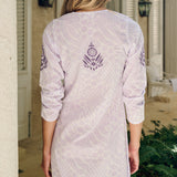 Chloe Caftan Printed - Lavender Mosaic
