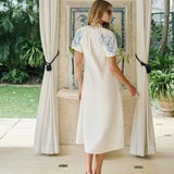 Cordelia Coatue - Blanc with Chambray