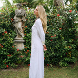 Chloe Caftan Coil - Blanc