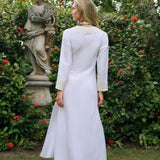 Chloe Caftan Coil - Blanc