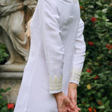 Chloe Caftan Coil - Blanc