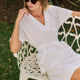 Gidget Mini Cotton Slub - Blanc