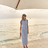 Slim Jane Dress - Chambray