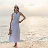 Slim Jane Dress - Chambray