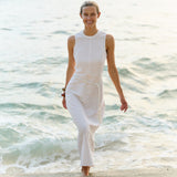 Slim Jane Dress - Blanc
