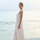 Slim Jane Dress - Blanc