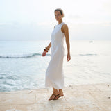 Slim Jane Dress - Blanc