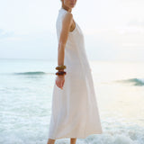 Slim Jane Dress - Blanc