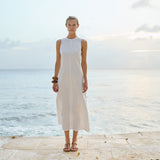 Slim Jane Dress - Blanc