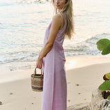 Slim Jane Dress - Lavender