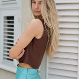 Jackie Pant - Dusty Aqua
