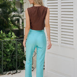 Jackie Pant - Dusty Aqua