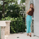 Jackie Pant - Dusty Aqua