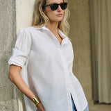 The Carolyn Shirt - Blanc