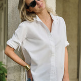 The Carolyn Shirt - Blanc