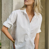 The Carolyn Shirt - Blanc