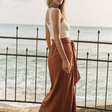 Cartagena Skirt Linen - Mocha