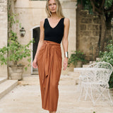 Cartagena Skirt Linen - Mocha