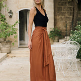 Cartagena Skirt Linen - Mocha