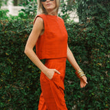 Deco Pant - Rust