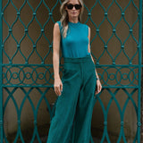 Julia Pant Cord - Verdigris