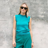 Julia Pant Cord - Verdigris