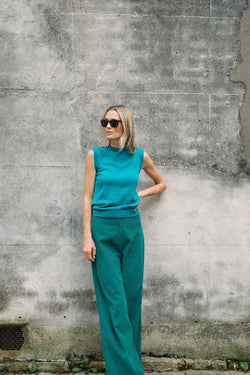 Julia Pant Cord - Verdigris