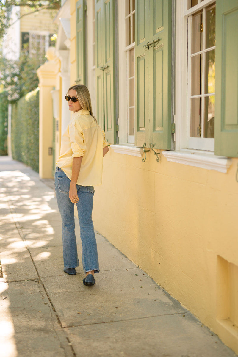 The Carolyn Shirt Oxford - Buttercup