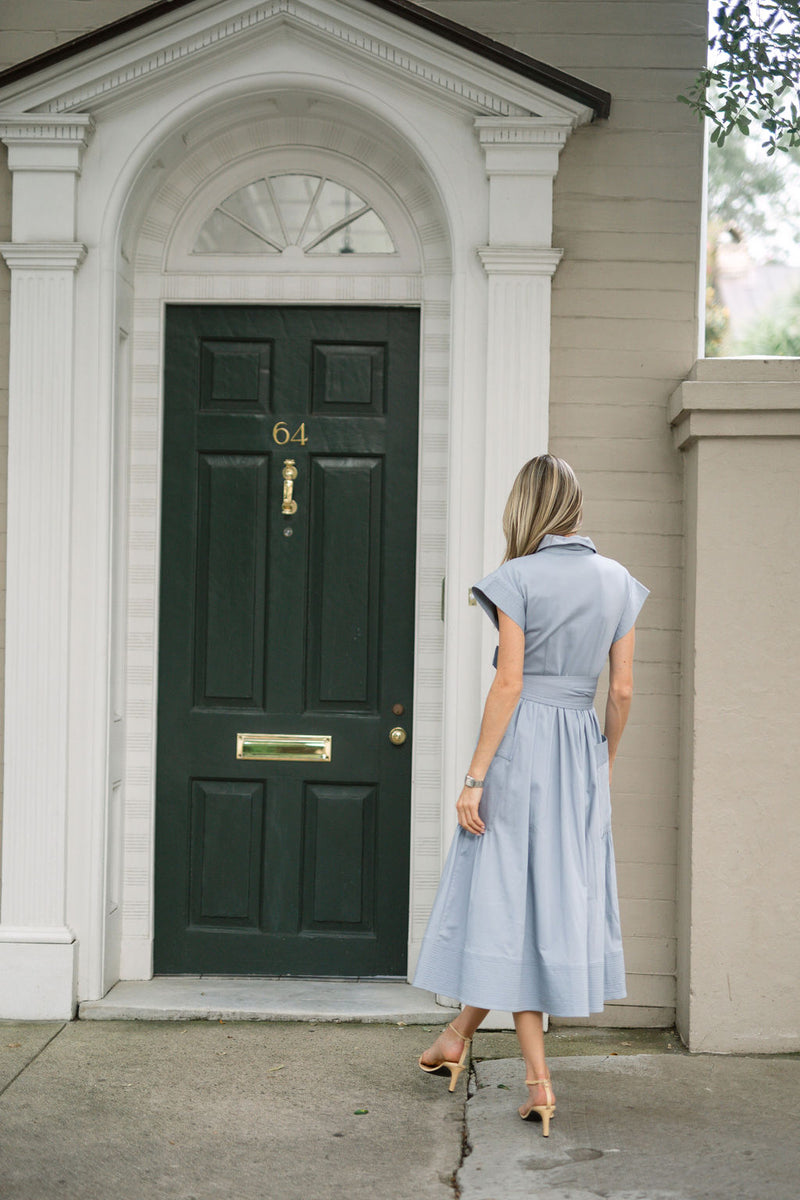 Betty Dress - Blizzard Blue