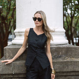 Tess Vest - Noir