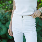 Bell Pant Twill - White