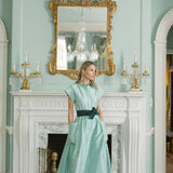 Little Edie Belt Dupioni - Garden
