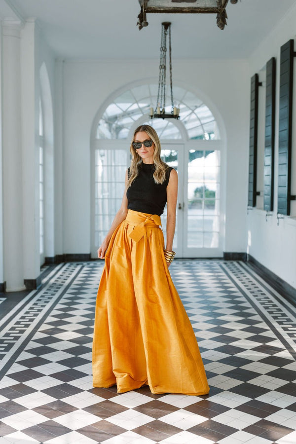 Ball Skirt - Saffron