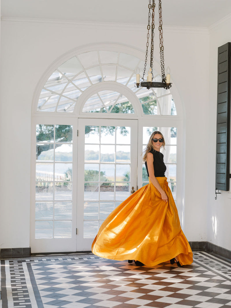 Ball Skirt - Saffron