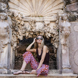 Tessa Pant - Orchid Palazzo Tile