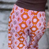 Tessa Pant - Orchid Palazzo Tile