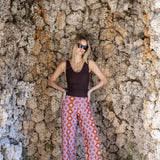 Tessa Pant - Orchid Palazzo Tile