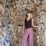 Tessa Pant - Orchid Palazzo Tile