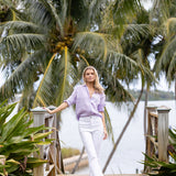 Halsey Linen Shirt - Lavender