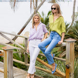 Halsey Linen Shirt - Pear