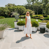 Circle Skirt Poplin - Blanc