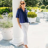Marge Shirt - Peacoat